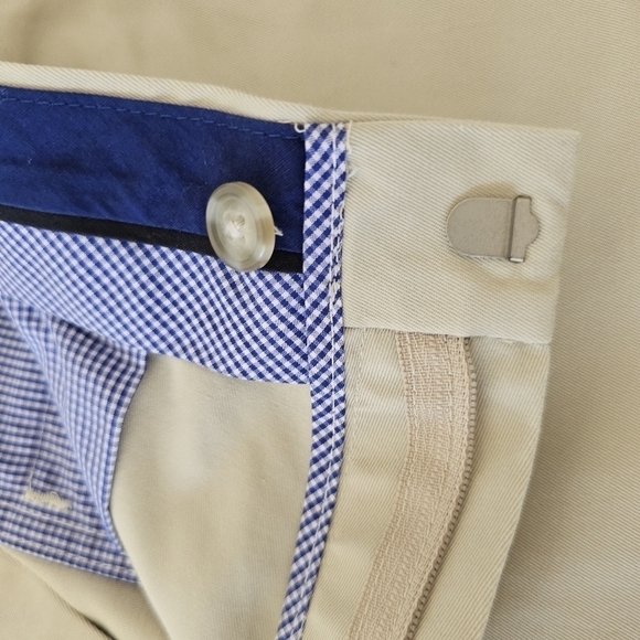 Banana Republic Men'sTailored Slim Fit No Iron Chino Pants 35x32 nWT - Picture 10 of 11